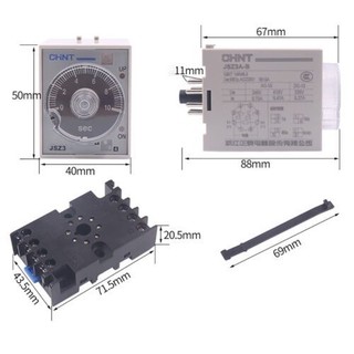 Chint Rơle thời gian off delay Chint JSZ3F