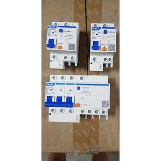Chint át chống dò nxble-32 chống giật điện rcbo cầu dao chống rò 1p+n chint