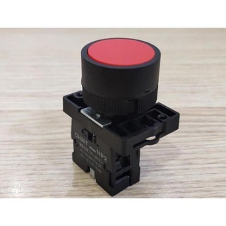 Chint Nút nhấn không đèn phi 22 đỏ vàng xanh NP2 Chint