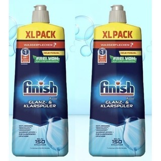 Nước trợ xả Finish 750ml làm bóng và khô chén bát cho máy rửa chén, nước làm bóng bát finish 1500ml