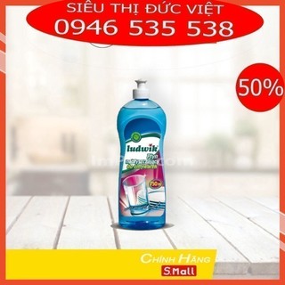 Nước làm bóng Ludwik 500ml - dung dịch dầu làm bóng bát chén ly dùng cho máy rửa bát