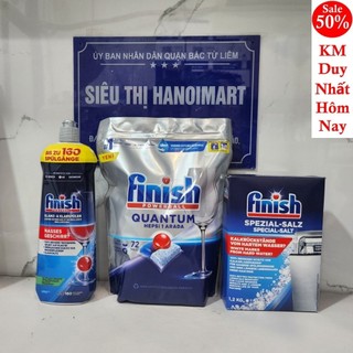 Viên rửa bát Finish Quantum 12 in 1 70 viên, 60 viên Quantum Utimate