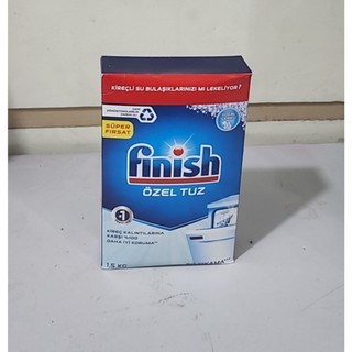 Muối rửa bát Finish 1.5kg - Muối finish làm mềm nước trong máy rửa bát chén ly