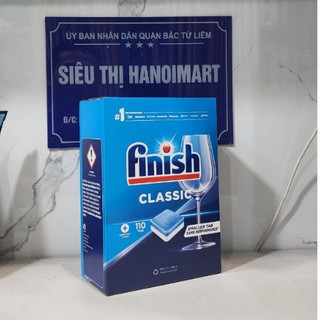 Viên rửa bát Finish Classic 110 viên - Hàng Chính Hãng, viên finish classic 90 viên