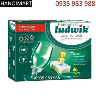 Viên rửa bát ludwik 30 viên - hanoimart