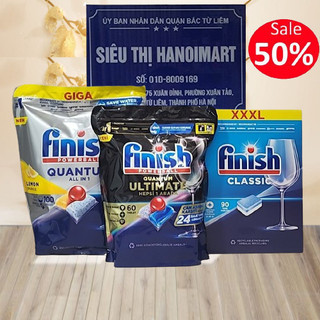 Viên rửa bát Finish hữu cơ 0% 70 viên, finish eco 40, Quantum ultimate 60, 100, finish all in one 120, 90, Classic 110