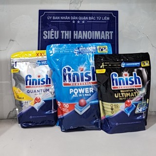 100V Finish all in one Max ,Viên rửa bát finish quantum ultimate 60 tabs, 90 viên finish classic