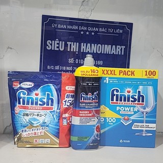 Viên rửa bát finish 100 viên finish all in 1, 150 viên rửa bát finish all in one tất cả chức năng trong 1 viên, 110, 100