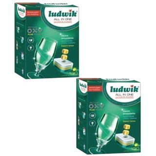 Combo 2 hộp viên rửa bát Ludwik 120 viên