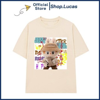 Áo Thun LABUBU Unisex Nam Nữ Áo Phông Hoạt Hình Anime Hot Trend UT