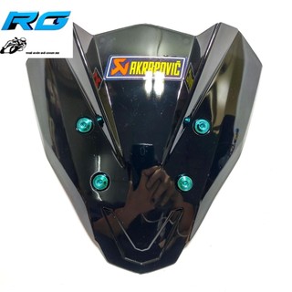 Ốp Đầu Xe Winner X Mẫu Sừng, Mão Đầu Xe, Mão Chắn Gió Winner X Nhựa Cao Cấp Lắp Đặt Dễ Dàng