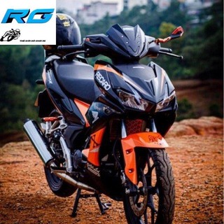 Ốp Đầu Xe Winner X Mẫu Sừng, Mão Đầu Xe, Mão Chắn Gió Winner X Nhựa Cao Cấp Lắp Đặt Dễ Dàng