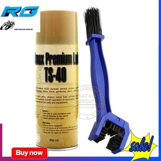 Combo chai vệ sinh sên ts-40 và bàn chải vệ sinh