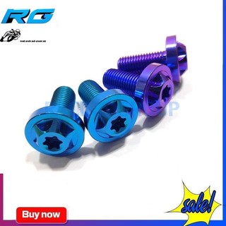 Ốc 10li25 GR5 Gắn Heo Dầu Xe Máy Nhiều Màu