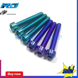 Ốc 6li40 GR5 Đầu Trụ Gắn Che Két Nước, Gù Tay Lái, Lốc Máy Xe Máy Giá 1 Con