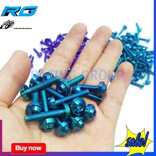 Ốc 5Li30 Gr5 Gắn Xe Máy Nhiều Màu (Giá 1 Con)