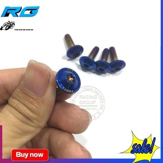 Ốc Titan Proti 5Li18 Gai Xoắn bắt dàn yếm xe Máy và Gắn Mão Các Dòng Xe ( giá 1 con )