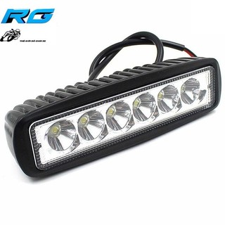 Đèn Trợ Sáng C6, C12 6 Bóng Led và 12 Bóng Led Cho Xe Máy + Tặng Kèm Công Tắc On/Off