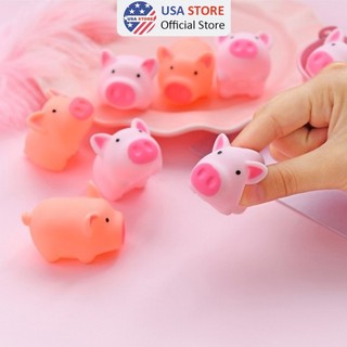 Squishy heo hồng - đồ chơi squishy heo béo bóp chút chít đáng yêu xả stress