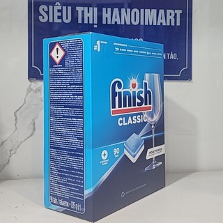 90 Viên rửa bát Finish classic chính hãng, viên finish nhập khẩu ba lan dùng cho máy rửa bát