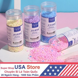 Viên Xả Thơm Quần Áo Nội Địa Loại 1 - Hạt Xả Thơm Làm Mềm Vải 110g - Hương Thơm Tự Nhiên