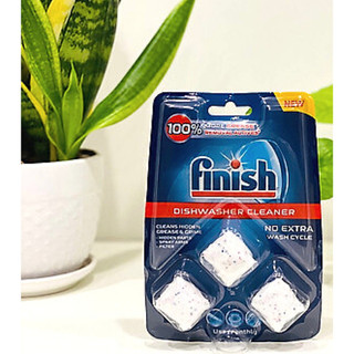 Viên tẩy Cặn Bám Bẩn Cho Máy Rửa Bát chén Finish - Viên tẩy rửa vệ sinh bát chén finish