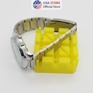 Đế nhựa cắt mắt dây đồng hồ kê đồng hồ để tháo mắt dây, cố định và giữ đồng hồ