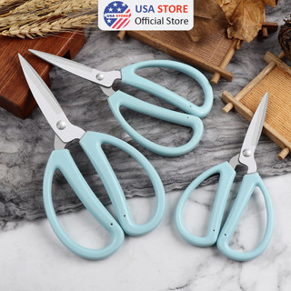 Kéo cắt đồ ăn, cắt gà nhà bếp lưỡi thép không gỉ - 15.3cm/20cm - hàng dày cao cấp