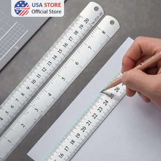 Thước lá thép, thước kẻ thép inox 100% chính xác đủ các size 15cm, 20cm, 30cm, 40cm, 50cm, 60cm