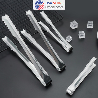 KẸP INOX Gắp Thức Ăn Nhà Bếp, Nhà Hàng V3, Dụng Cụ Gắp Đá, Cây Gắp Đồ Nóng