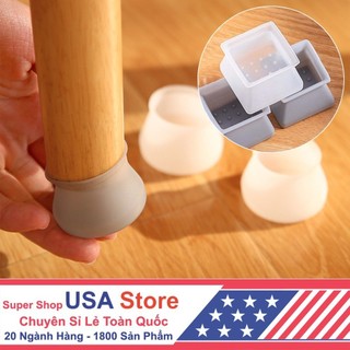 Vỏ Bọc Chân Bàn Ghế Bằng Cao Su - Silicon Dày - Co Giãn Vừa Các Loại Chân