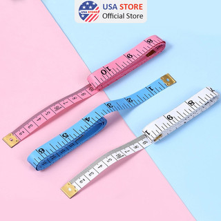 Thước Dây Đầu Thép H4 Đo Vòng Bụng Eo 3 Vòng Kiểm Tra Sức Khỏe 1.5 Mét - Đo Quần Áo, Quà Tặng Giảm Cân