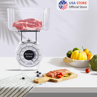 Cân Đồng Hồ Cơ Chính Xác 1kg x 20Gram GT3 - Đong Bột Làm Bánh - Có Khay Nhà Bếp Mini