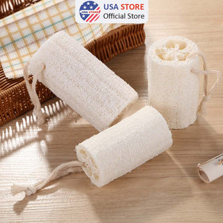 Miếng Ruột Bầu Khô Tự Nhiên Có Dây - Rửa Bát - Rửa Tay Khách Sạn - Kì Cọ Tắm Massage Siêu Tạo Bọt T10 (Mềm Khi Ngâm Nước