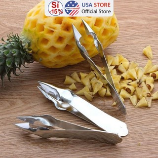 Dụng Cụ Khều - Gắp Lấy Mắt Dứa - Kẹp Cắt Mắt Thơm Nhanh Gọn Bằng Thép Loại 1