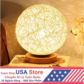 Đèn Ngủ Để Bàn Hình Quả Cầu Size Lớn 17.5cm FXE1135