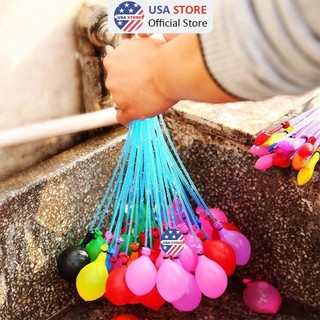 Set 111 Quả Bóng Nước Ném + Khớp Bơm Bóng (Chùm Bong Bóng Nước)