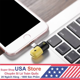 Chia Đôi Cổng Sạc Và Tai Nghe Kiểu Viên Thuốc