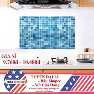 Giấy Dán Tường Cách Nhiệt Họa Tiết Giả Gạch Viên 70x40 Cm - Không Thấm Nước - Trang Trí