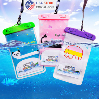 [Tổng Kho] Túi Điện Thoại Chống Nước Đi Biển - Đi Bơi Họa Tiết Cute Dễ Thương