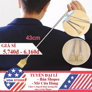Cây Gãi Lưng Tay Nhựa Kéo Dài Rút Gọn 43cm - Tay Dụng Cụ Đồ Gãi Ngứa Siêu Đỉnh
