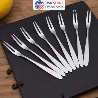 Dĩa Ăn Hoa Quả Trái Cây, Nĩa Ăn Bánh Gato Inox Gia Đình