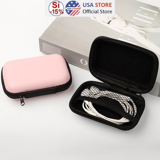 Bob Đựng Phụ Kiện Cá Nhân - Hộp Đựng Đồ, Bao Đựng Tai Nghe, Cáp Sạc Có Khóa Kéo