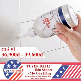 Chai Sơn Kẻ Chỉ Gạch Đá Hoa Cao Cấp 280Ml - Keo Chà Ron Sứ Làm Mới Mạch Gạch Sàn Nền Nhà Tắm, Bồn Rửa Chén, Bồn Cầu