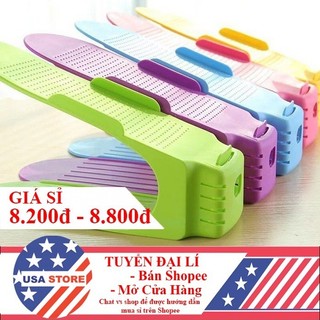 Giá Để Giày Dép Gia Đình Gọn Gàng Kiểu Mới - Đầu Vuông