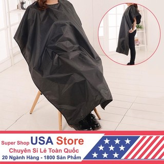 Áo Cắt Tóc Kiểu Đen Người Lớn, Trẻ Em Gia Đình, Áo Phủ Choàng Tiệm Hớt Tóc Us04528