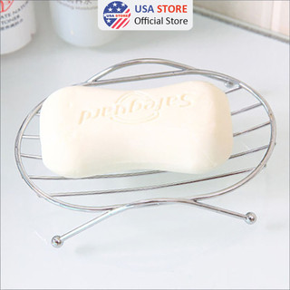 Khay để xà phòng inox - giá để cục xà bông khô ráo décor
