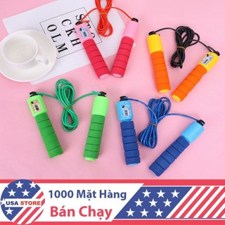 Dây Nhảy Tập Thể Dục Đếm Số FX02 Tự Động 2,3M - Dụng Cụ Tập Thể Thao Tại Nhà