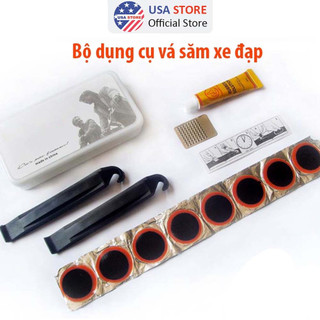 Bộ Vá Săm Xe Đạp Đầy Đủ - Vá Xe Đạp Thể Thao Chuyên Dụng 13 Chi Tiết