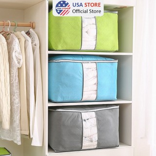 Túi Vải Đựng Quần Áo Chăn Màn Mền Big Size 60Cm Loại 1 - Túi Đựng Đồ Cỡ Lớn Dáng Ngang Đa Năng